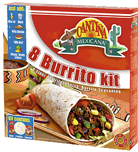 kit burrito tortilha salsa cantina mexicana kit burrito tortilha salsa cantina mexicana