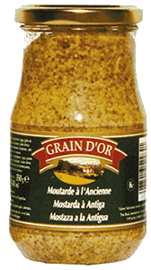 mostarda dijon graos grain dor bornier